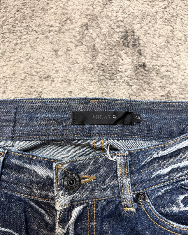 MIDAS9 "BLEACHED VOID" DENIM