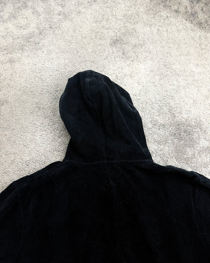 THRUXTON "MIDNIGHT TARTAN" ZIP HOODIE (S-M)