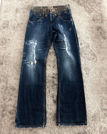 NYLAUS "INDUSTRIAL FADE CODE" DENIM (S-M)