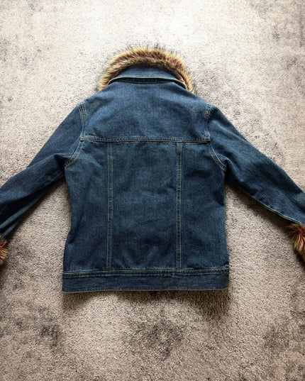 HEISEI "FUR RIOT" DENIM JACKET