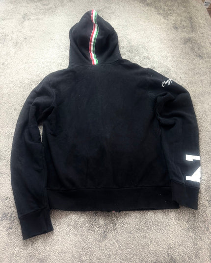 CRAZY TRIBE "LUXURY SCRIPT" ZIP HOODIE (S-M)