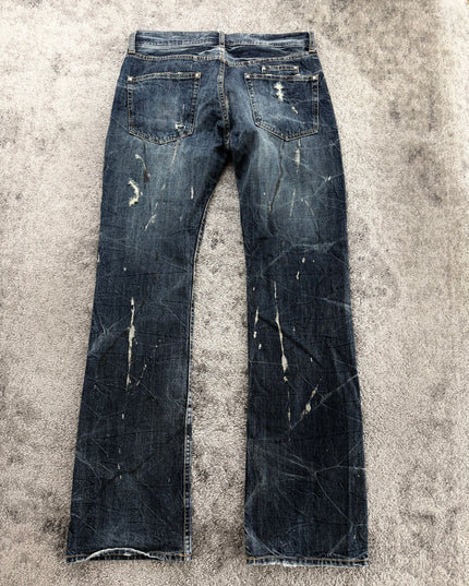 HEISEI "PAINT SCAR" DENIM (M)