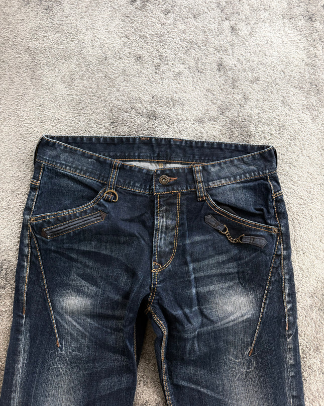 NICOLE CLUB "UTILITY FADE" DENIM (S-M)