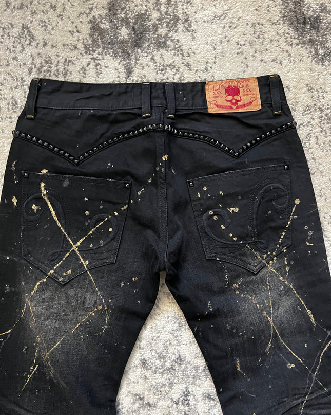 LAGUST SPLATTER DENIM
