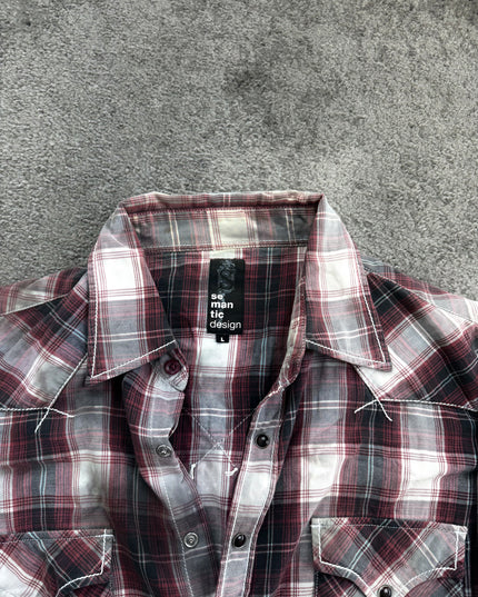 SEMANTIC DESIGN "WESTERN SHADOW PLAID" FLANNEL