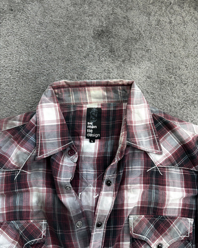 SEMANTIC DESIGN "WESTERN SHADOW PLAID" FLANNEL