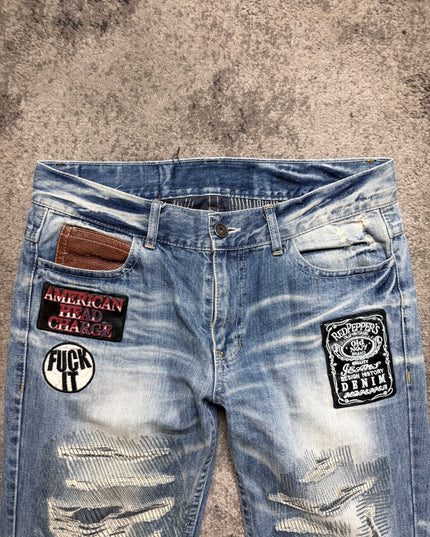 RED PEPPER "RIOT PATCH" DENIM