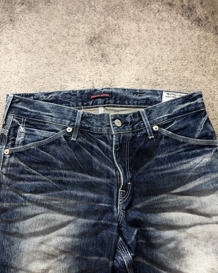 BLUE WAY "DARK FADE" DENIM