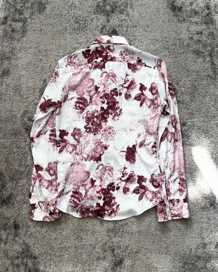 KEY BURGUNDY ROSE SHIRT