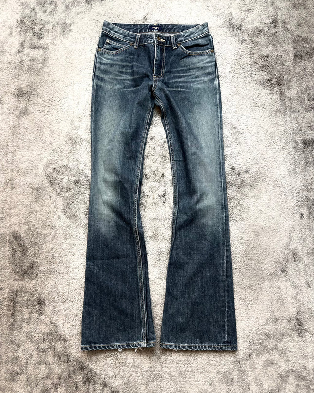 SOMETHING EDWIN "WASHED FLARE" DENIM