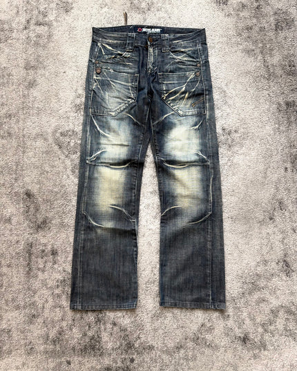 DRIVE JEANS "RUSTED MECHANIC" DENIM