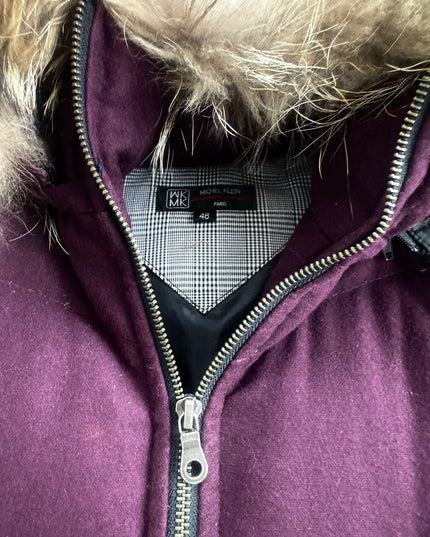 MICHEL KLEIN "BURGUNDY NOMAD" PUFFER (S)