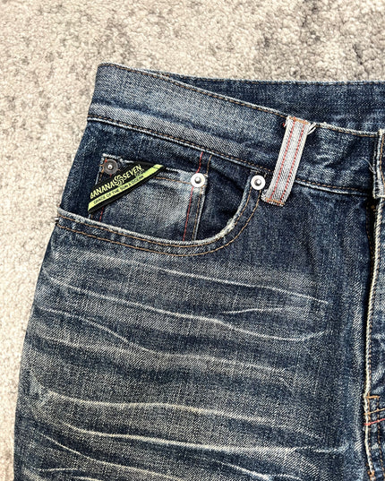 BANANA SEVEN "PSYCHO SWIRL" DENIM