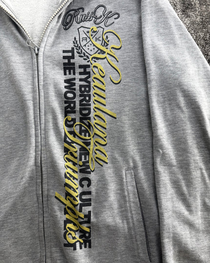 RUSS K "REVOLUTION SCRIPT" ZIP HOODIE (S)