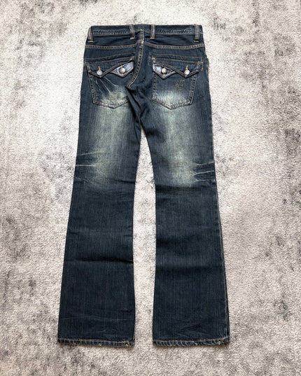 AL DELIO "MIDNIGHT STATIC" DENIM