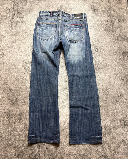 MENS BIG "FADED NOISE" DENIM