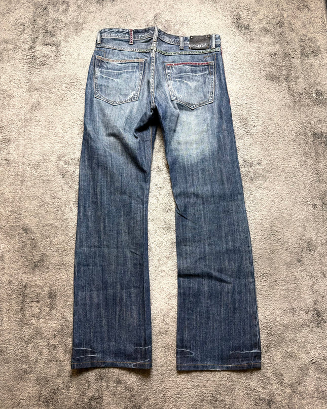 MENS BIG "FADED NOISE" DENIM