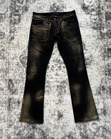 KEY GOLD WAX DENIM