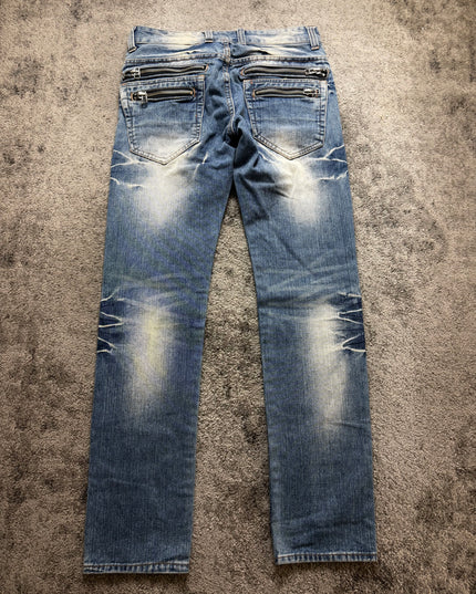 MADE IN HEAVEN "LIGHTNING FADE" DENIM