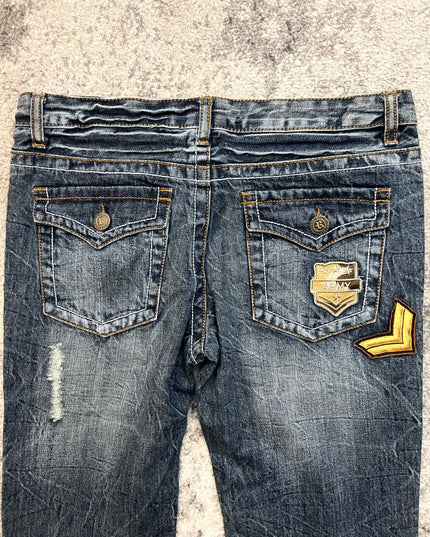 ROLLIN "PATCH RIOT" DENIM