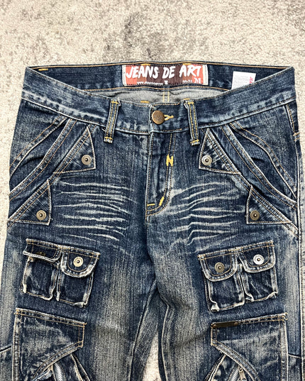 JEANS DE ART "CHAOS UTILITY" DENIM