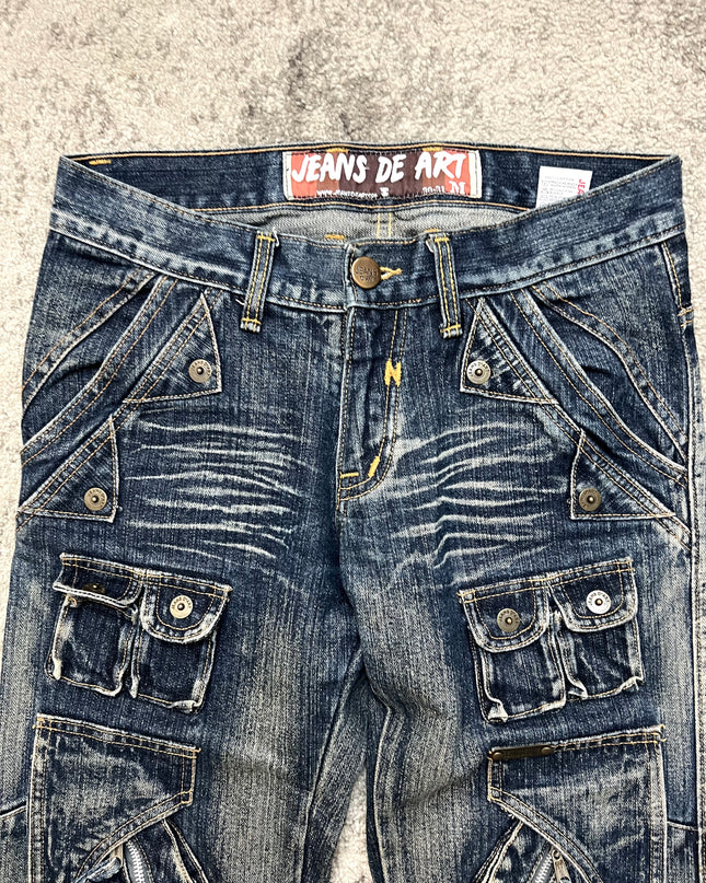 JEANS DE ART "CHAOS UTILITY" DENIM