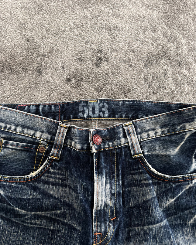BLUETRIP "SUNBURST FADE" DENIM (M)