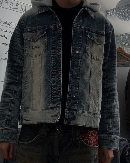 GOTCHA "FROST DIVISION" DENIM JACKET