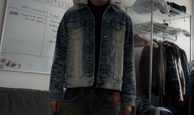 GOTCHA "FROST DIVISION" DENIM JACKET