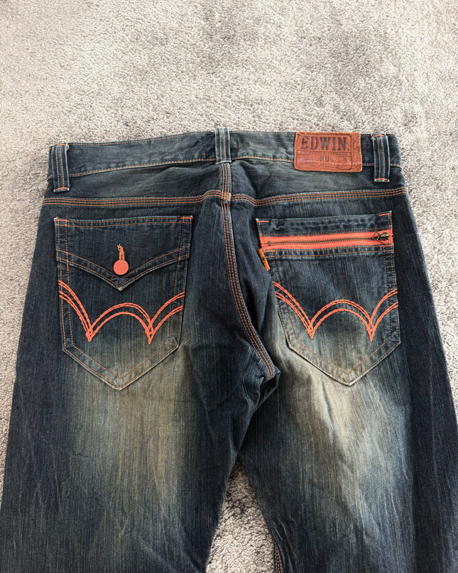 EDWIN XV "RUST FADE 2" DENIM (L)