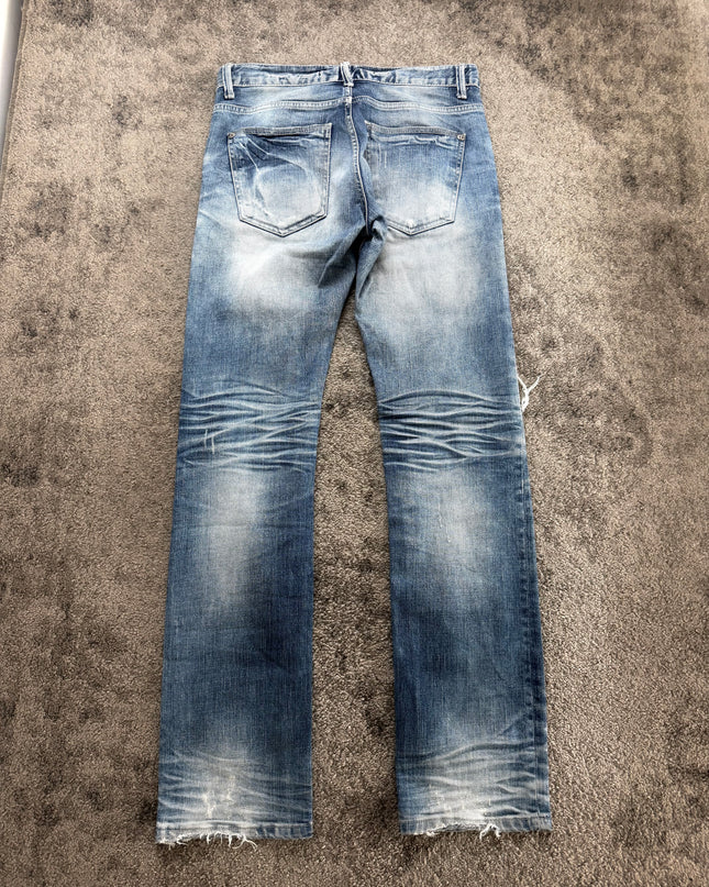 COOK JEANS "BLEACHED HORIZON" DENIM
