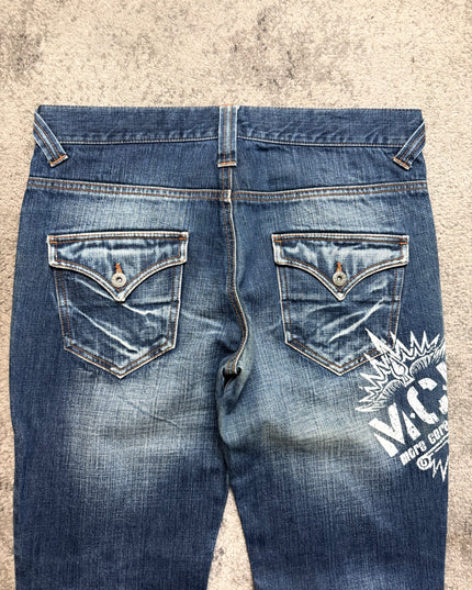 MCD "SILENT SLASH" DENIM