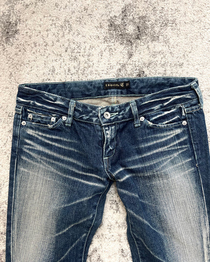 EGOIST "INDIGO SWERVE" DENIM