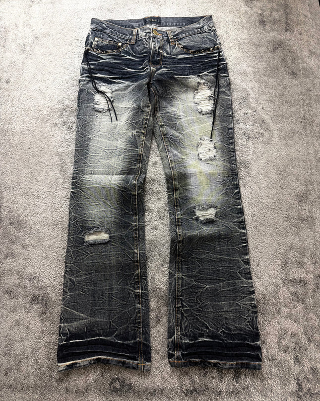 BLACK BACCARA "MIDNIGHT STATIC" DENIM