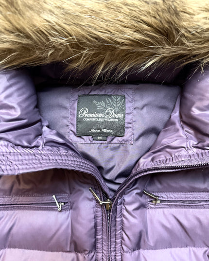 NOTA BENE "VIOLET AFTER DARK" PUFFER