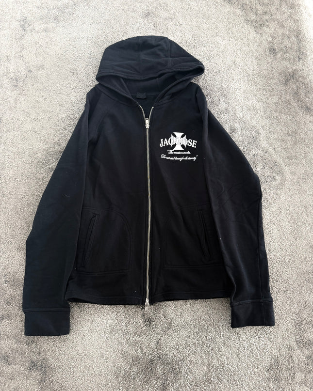 JACKROSE "TERMINAL ROSE" ZIP HOODIE (S-M)
