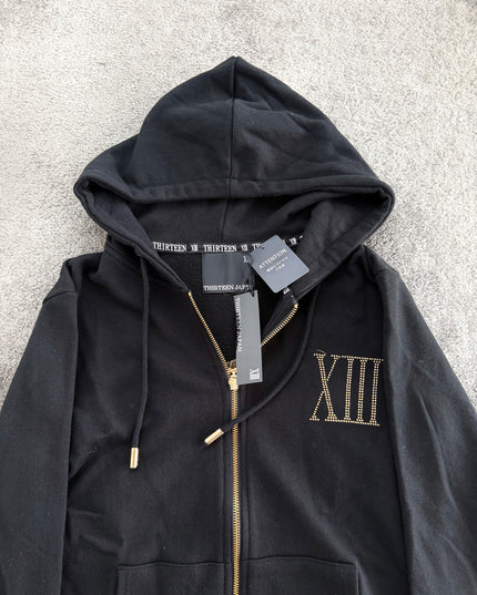 THIRTEEN JAPAN "XIII SHADOW" ZIP HOODIE (S)