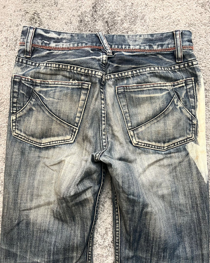TAKEO KIKUCHI "BLEACHED MEMORY" DENIM