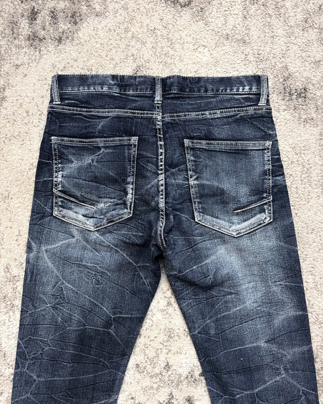 GROWTH "FRACTURED INDIGO" DENIM