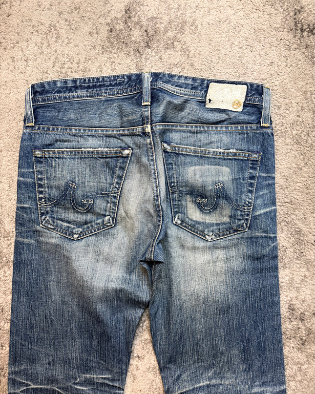 ADRIANO GOLDSCHMIED "FADED GHOSTLINE" DENIM