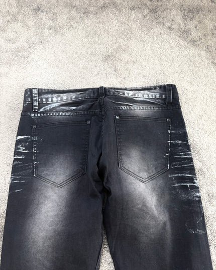 K.U.I "MIDNIGHT SLASH" DENIM