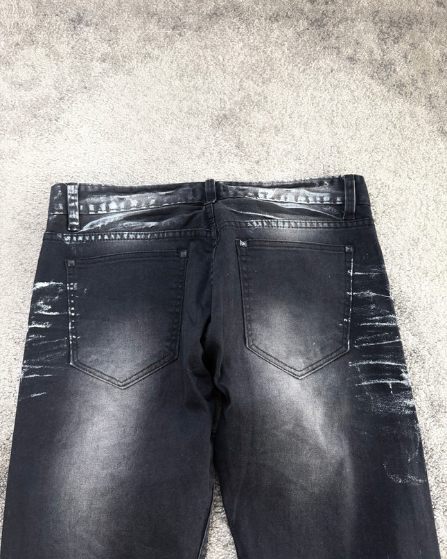 K.U.I "MIDNIGHT SLASH" DENIM