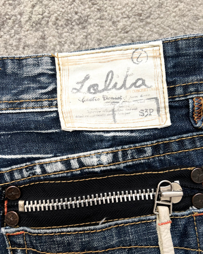 LOLITA "ZIP GLARE" DENIM