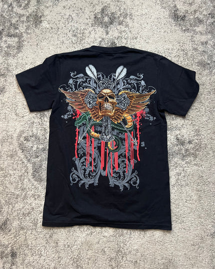 THUNDER PLUS BLADE AND SKULL TEE