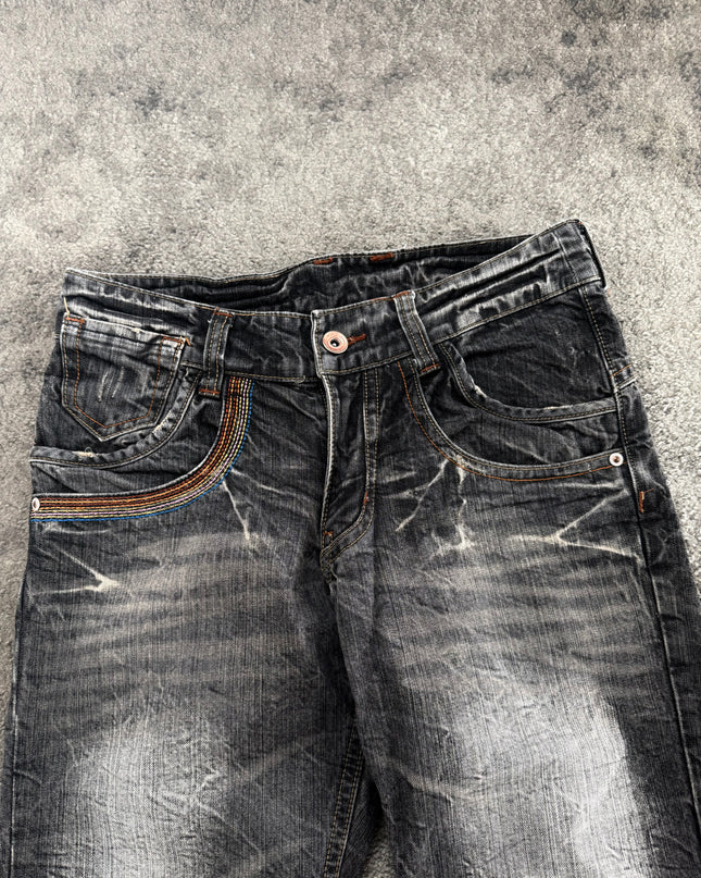 HEISEI "GREY STATIC" DENIM (M)