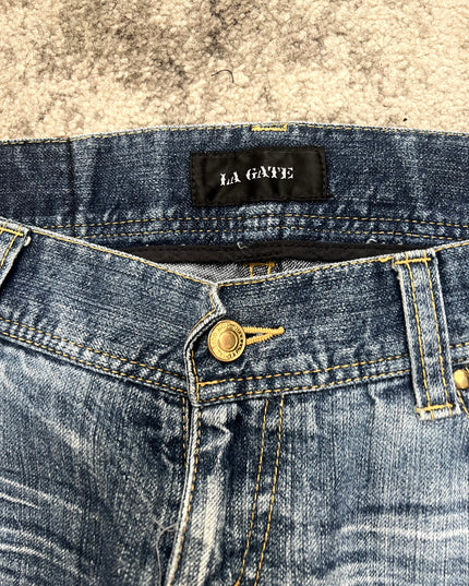 LA GATE "WAVEBURN MEMORY" DENIM
