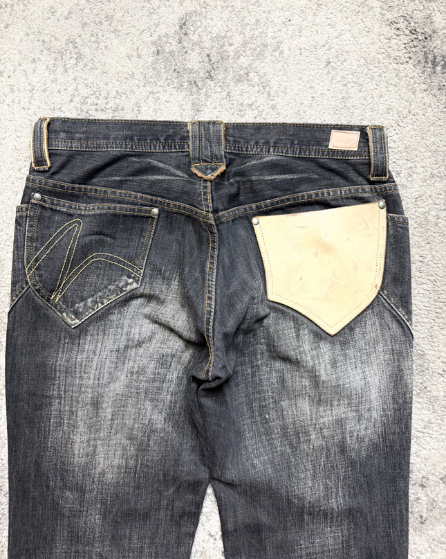 NICOLE CLUB "ASH FADE" DENIM