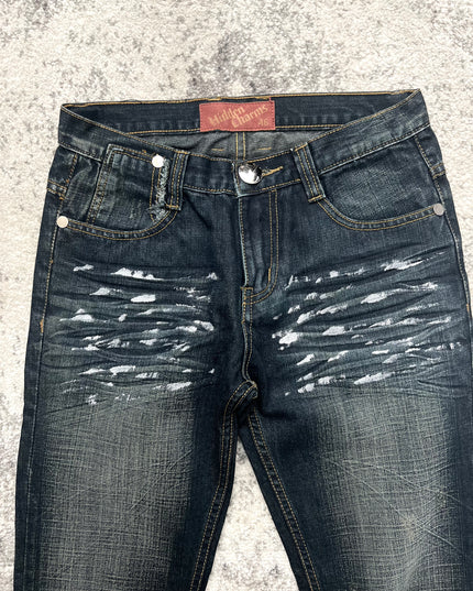HIDDEN CHARMS PAINT WASH DENIM 