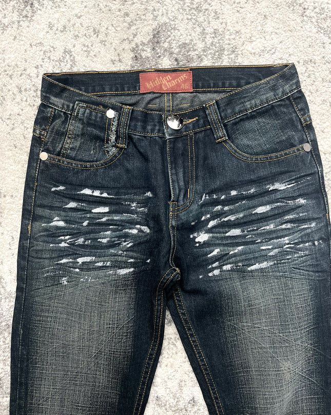 HIDDEN CHARMS PAINT WASH DENIM