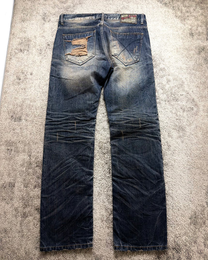DPSR "ASH DISTORTION" DENIM
